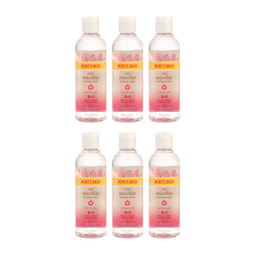 Rose Micellar Toning Water by Burts Bees for Women - 8 oz Toner - Pack of 6