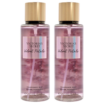 Velvet Petals by Victorias Secret for Women - 8.4 oz Fragrance Mist - Pack of 2