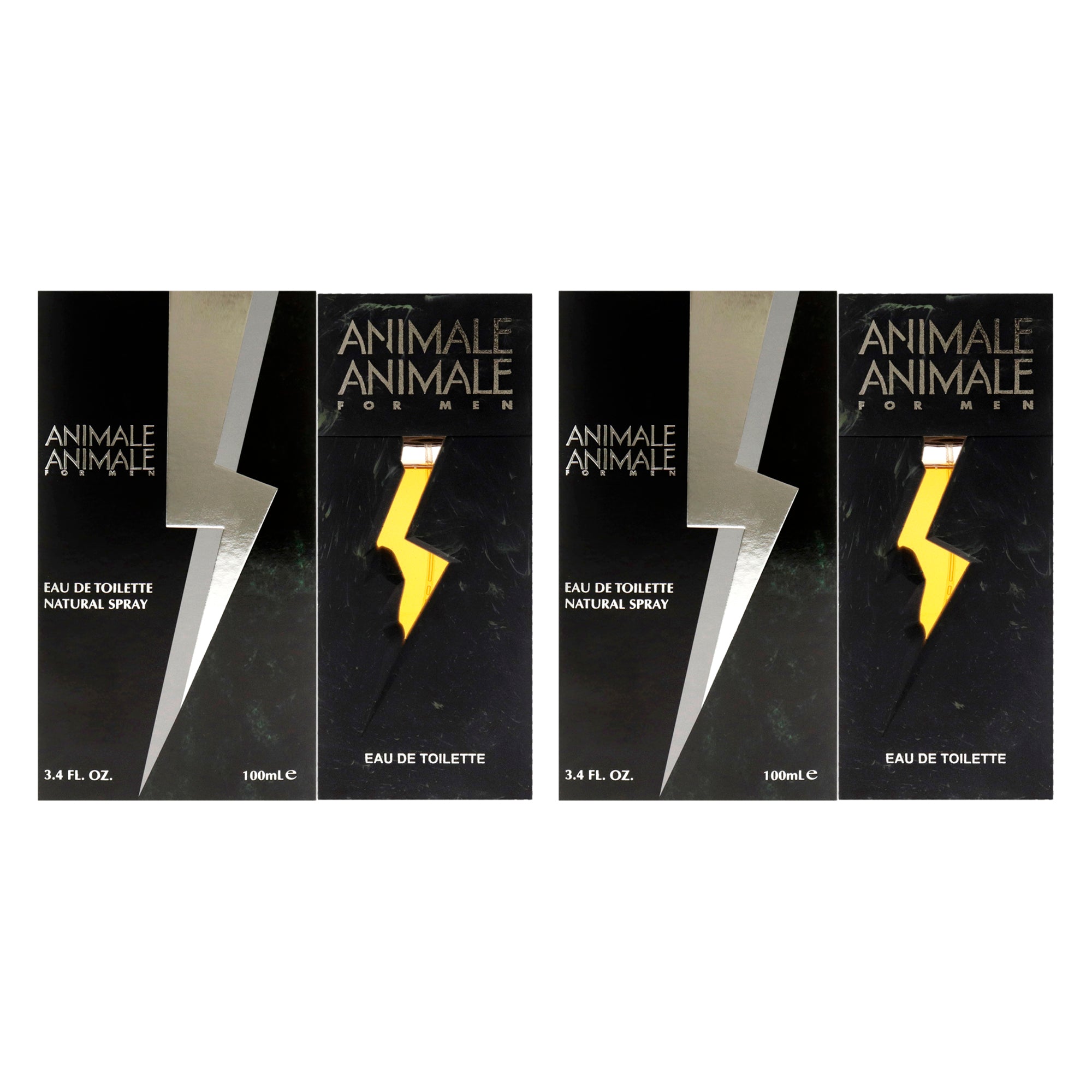 Animale Animale by Animale for Men - 3.3 oz EDT Spray - Pack of 2