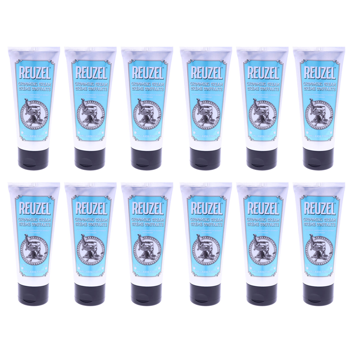 Grooming Cream by Reuzel for Men - 3.38 oz Cream - Pack of 12