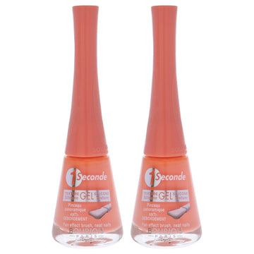 1 Seconde - 25 Meli Melon by Bourjois for Women - 0.3 oz Nail Polish - Pack of 2