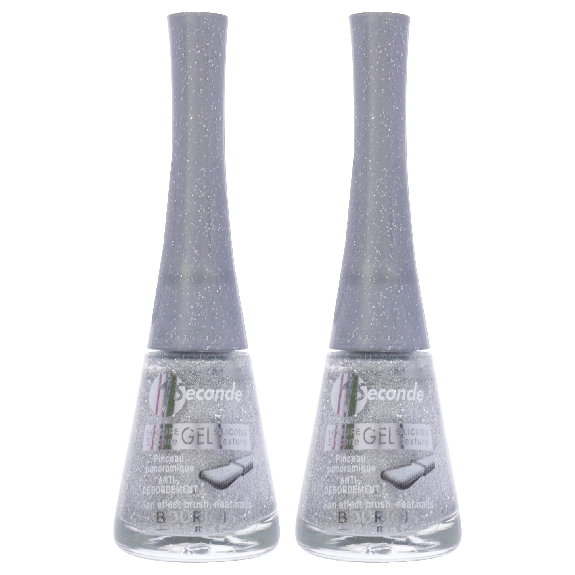 1 Seconde - 39 Its Raining Stars by Bourjois for Women - 0.3 oz Nail Polish - Pack of 2