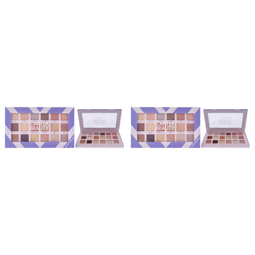 18 Shade Palette - Sweet Apricot by Carter Beauty for Women - 0.72 oz Eye Shadow - Pack of 2