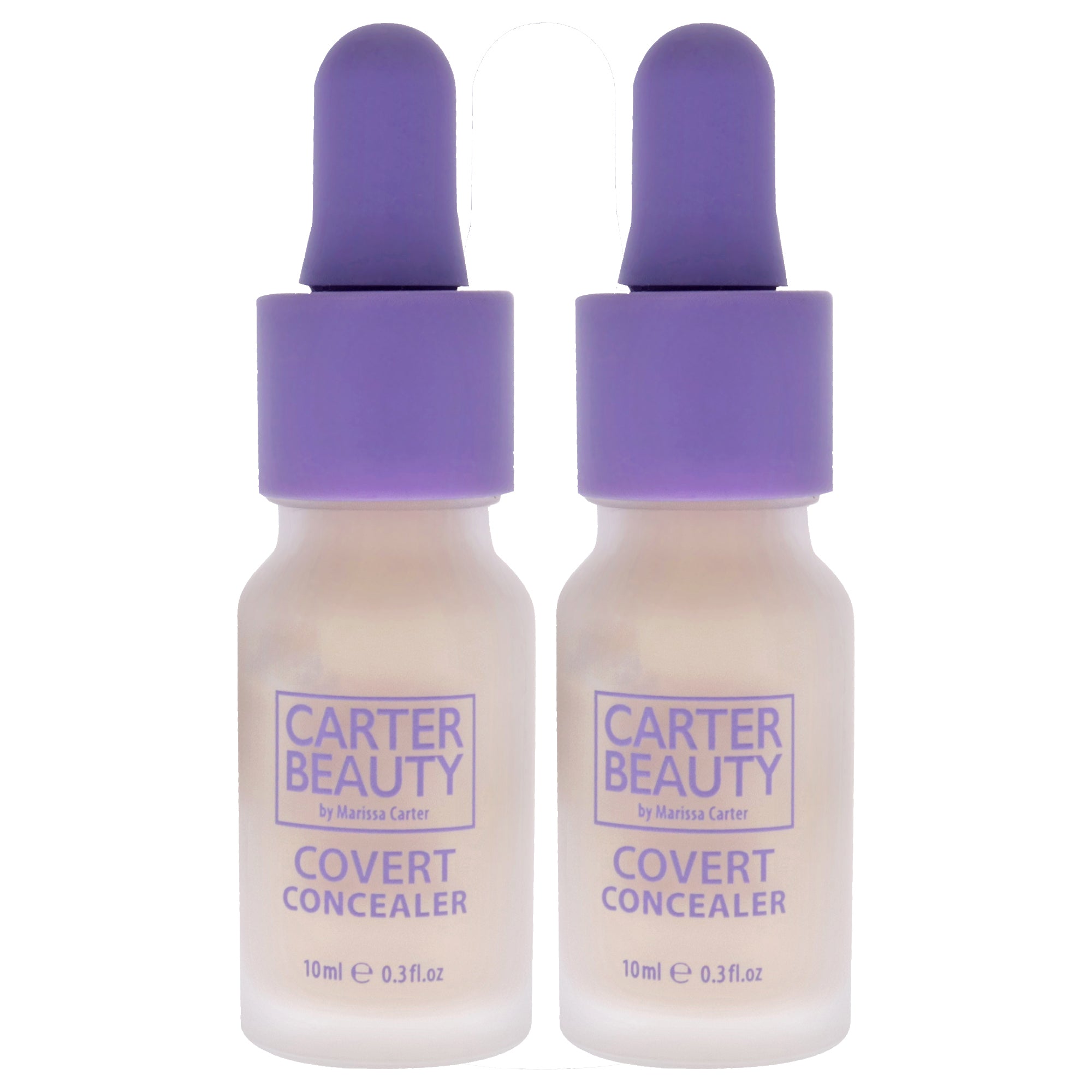 Covert Brightening Concealer - Marshmallow by Carter Beauty for Women - 0.3 oz Concealer - Pack of 2