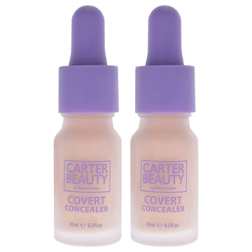 Covert Brightening Concealer - Meringue by Carter Beauty for Women - 0.3 oz Concealer - Pack of 2