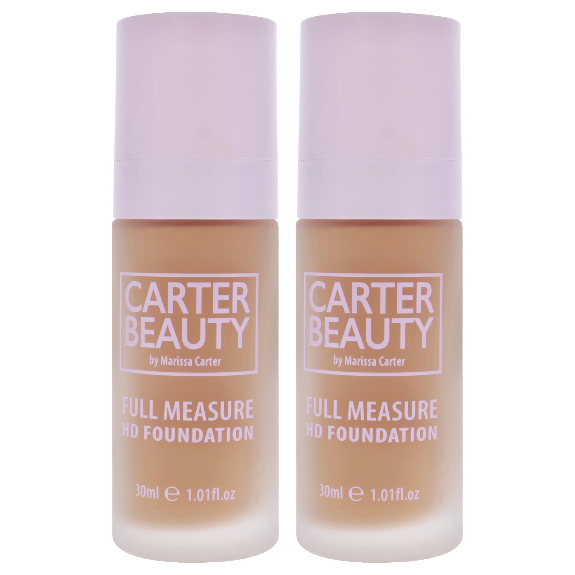 Full Measure HD Foundation - Banoffee by Carter Beauty for Women - 1.01 oz Foundation - Pack of 2