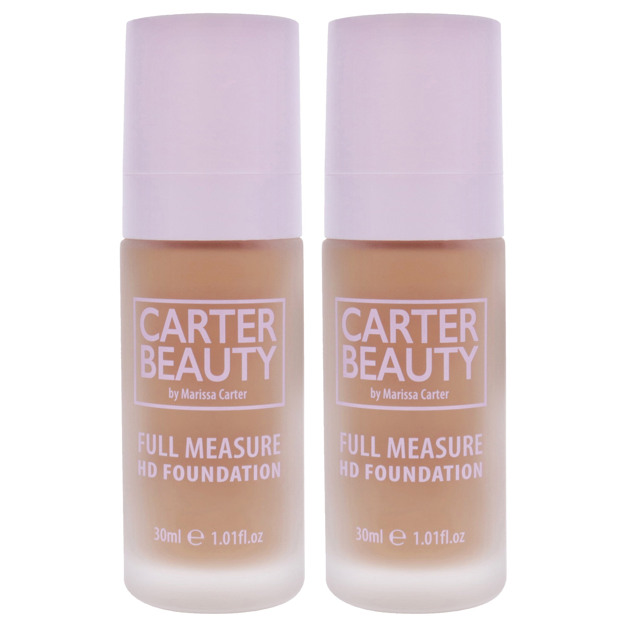 Full Measure HD Foundation - Gingerbread by Carter Beauty for Women - 1.01 oz Foundation - Pack of 2