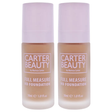 Full Measure HD Foundation - Gingerbread by Carter Beauty for Women - 1.01 oz Foundation - Pack of 2
