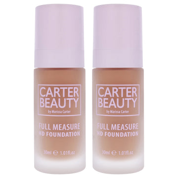 Full Measure HD Foundation - Pecan Pie by Carter Beauty for Women - 1.01 oz Foundation - Pack of 2