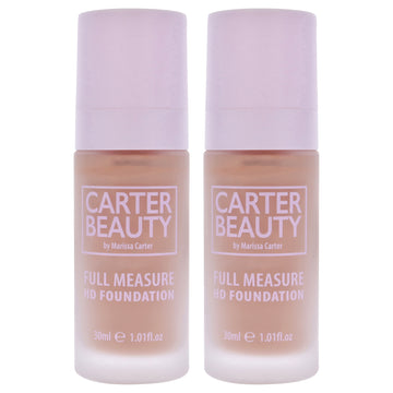Full Measure HD Foundation - Shortbread by Carter Beauty for Women - 1.01 oz Foundation - Pack of 2