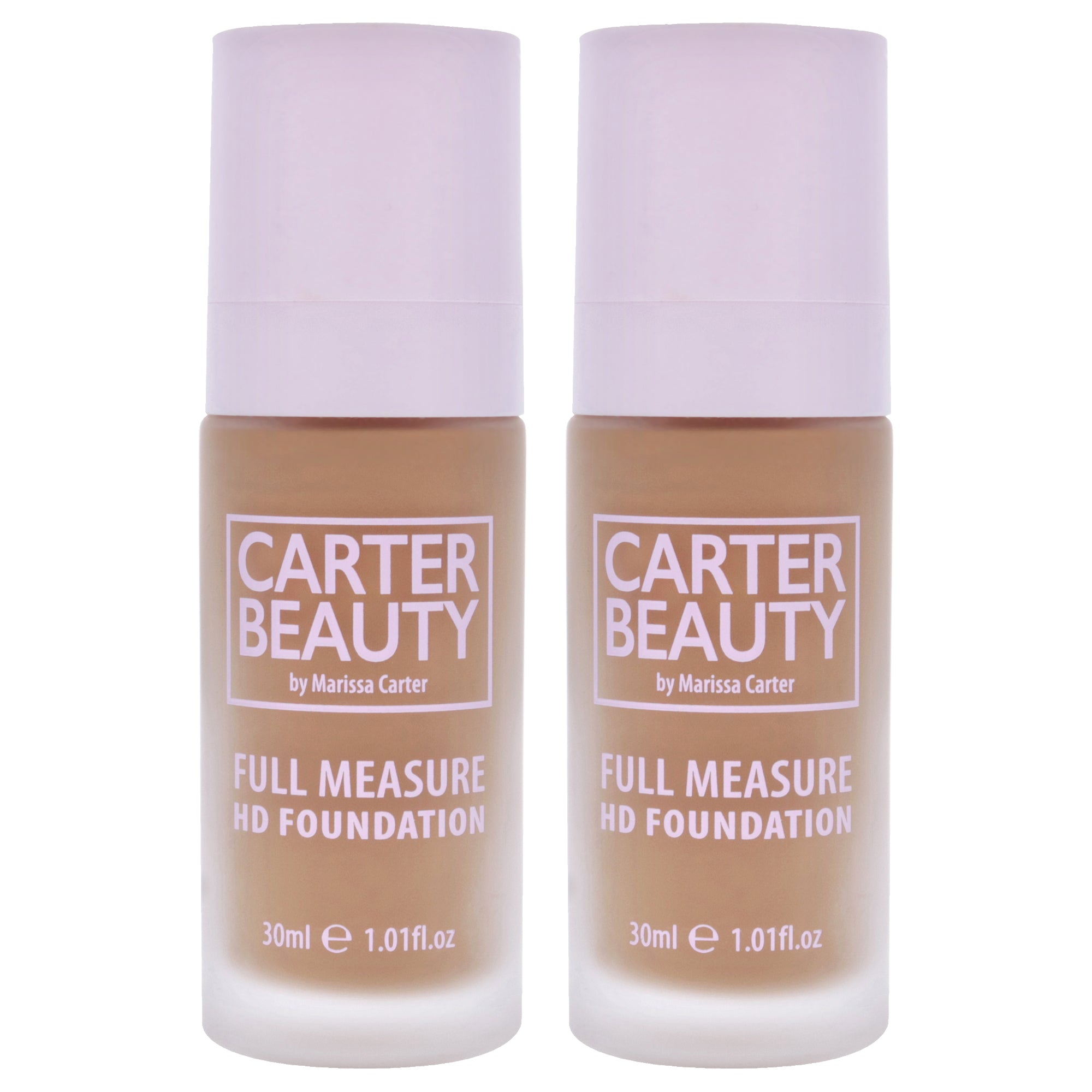 Full Measure HD Foundation - Truffle by Carter Beauty for Women - 1.01 oz Foundation - Pack of 2