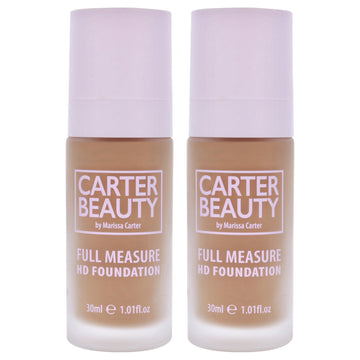 Full Measure HD Foundation - Truffle by Carter Beauty for Women - 1.01 oz Foundation - Pack of 2
