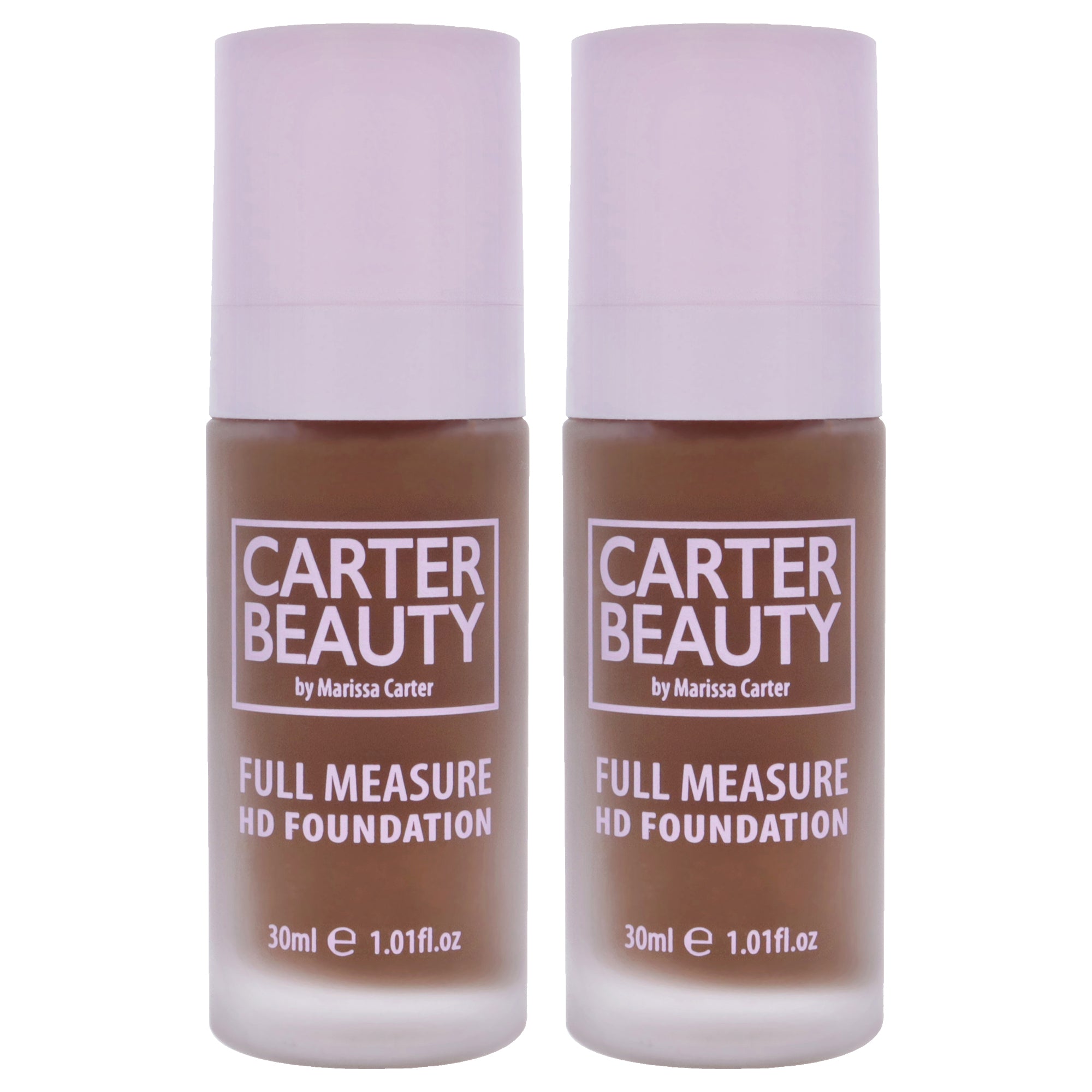 Full Measure HD Foundation - Vanilla Fuddge by Carter Beauty for Women - 1.01 oz Foundation - Pack of 2