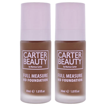 Full Measure HD Foundation - Vanilla Fuddge by Carter Beauty for Women - 1.01 oz Foundation - Pack of 2