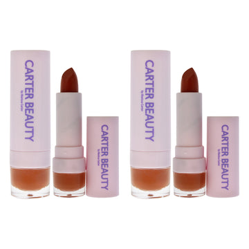 Word of Mouth Velvet Matte Lipstick - Kris by Carter Beauty for Women - 0.16 oz Lipstick - Pack of 2