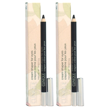 Cream Shaper For Eyes - 101 Black Diamond by Clinique for Women - 0.04 oz Eyeliner - Pack of 2