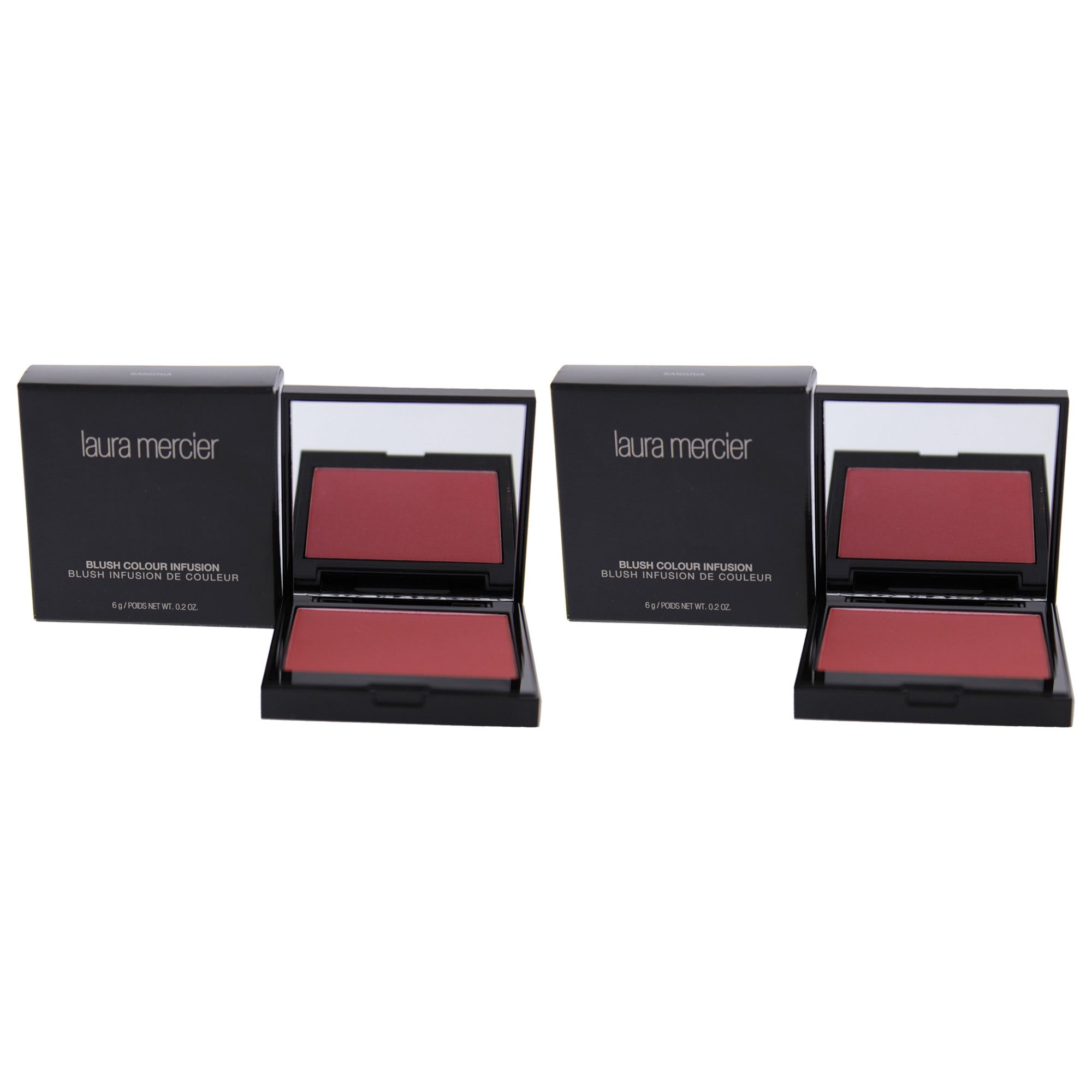Blush Colour Infusion - Sangria by Laura Mercier for Women - 0.2 oz Blush - Pack of 2