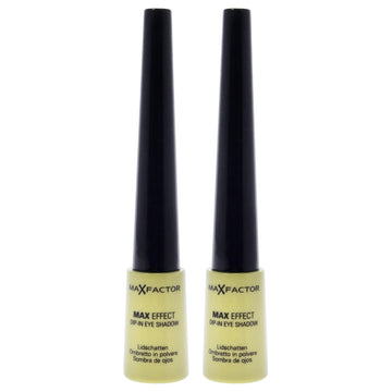 Max Effect Dip-In Eyeshadow - 06 Party Lime by Max Factor for Women - 1 g Eye Shadow - Pack of 2