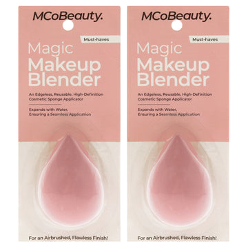 Magic Makeup Blender by MCoBeauty for Women - 1 Pc Sponge - Pack of 2