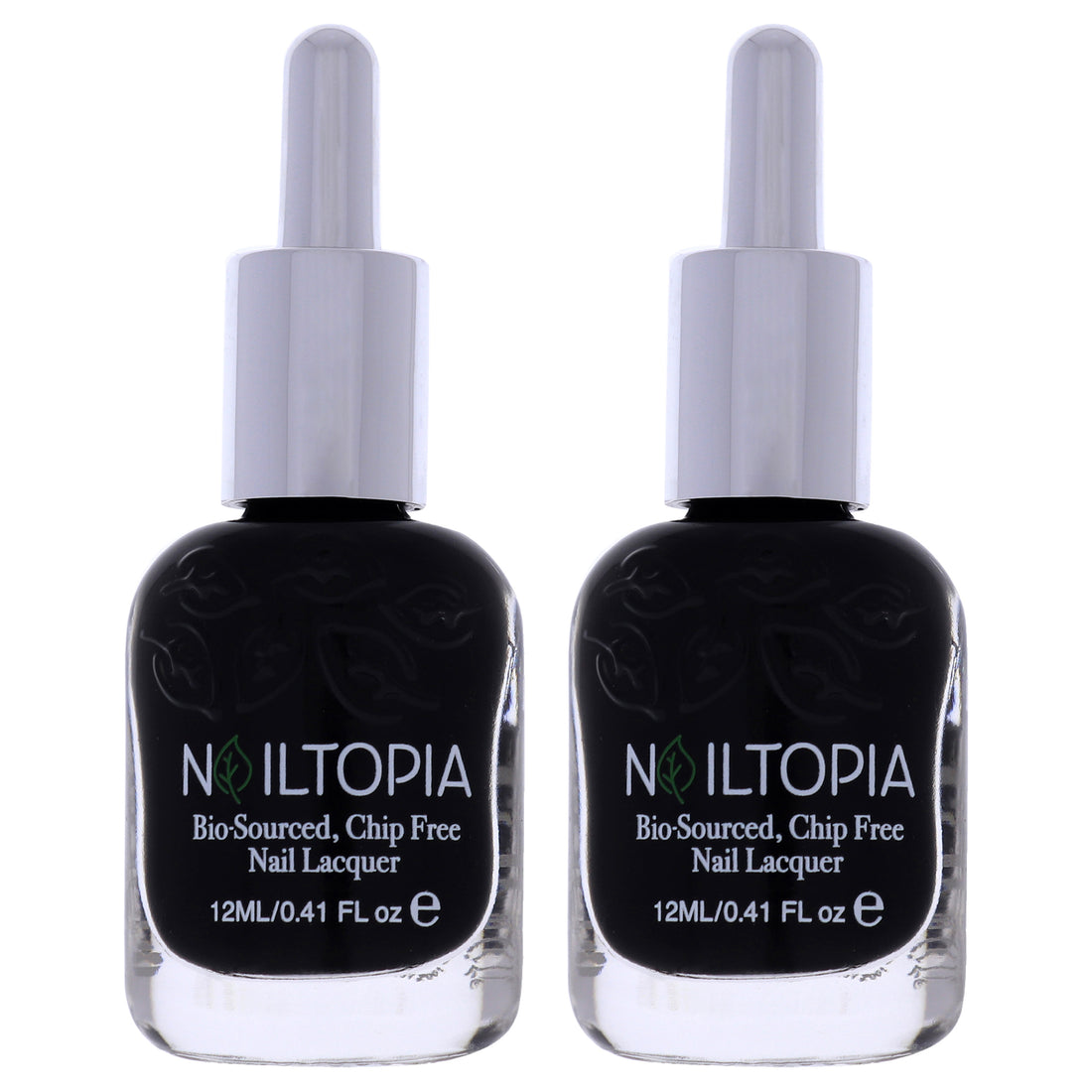 Bio-Sourced Chip Free Nail Lacquer - Respect by Nailtopia for Women - 0.41 oz Nail Polish - Pack of 2