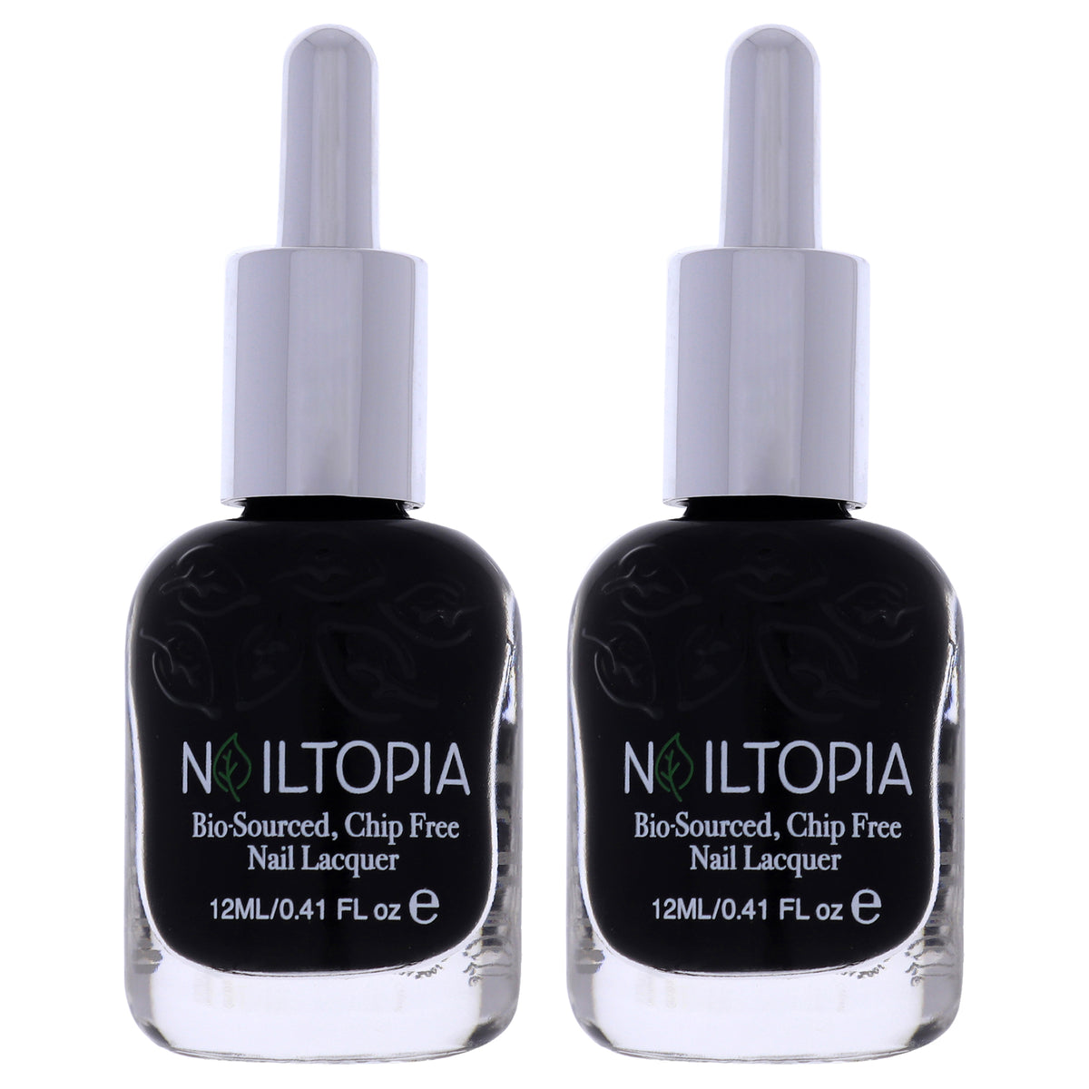 Bio-Sourced Chip Free Nail Lacquer - Respect by Nailtopia for Women - 0.41 oz Nail Polish - Pack of 2
