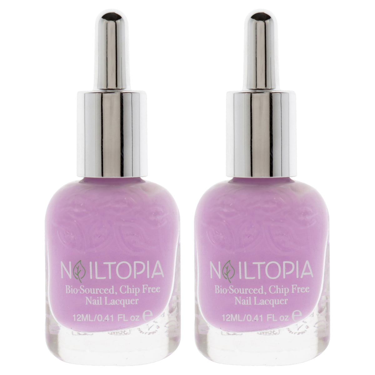 Bio-Sourced Chip Free Nail Lacquer - Thats Pastellar by Nailtopia for Women - 0.41 oz Nail Polish - Pack of 2