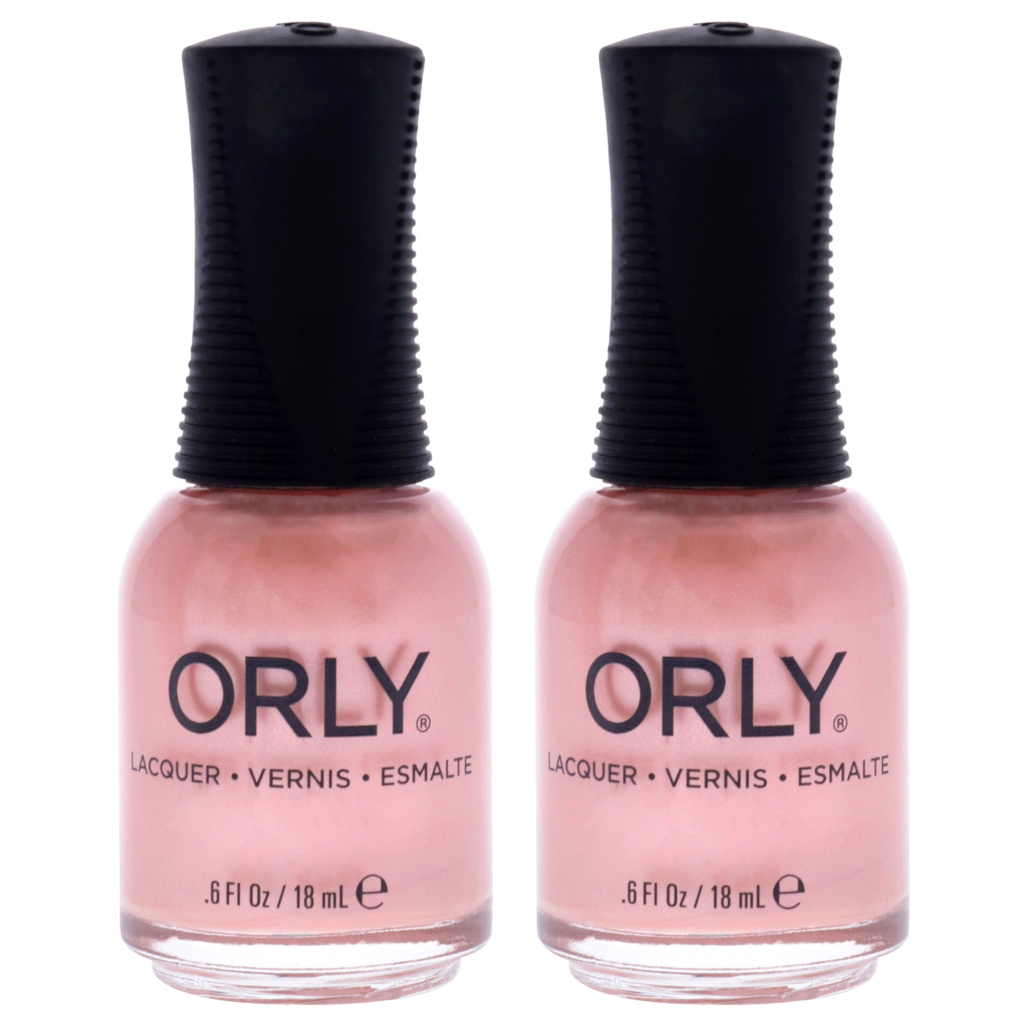 Nail Lacquer - 20004 Toast The Couple by Orly for Women - 0.6 oz Nail Polish - Pack of 2