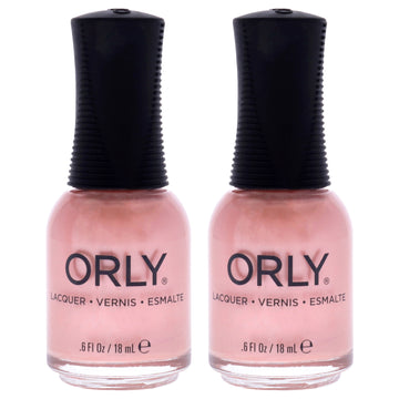 Nail Lacquer - 20004 Toast The Couple by Orly for Women - 0.6 oz Nail Polish - Pack of 2