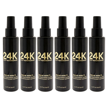 24K Liquid Assets Daily Remedy Conditioning by Sally Hershberger for Unisex - 5 oz Conditioner - Pack of 6