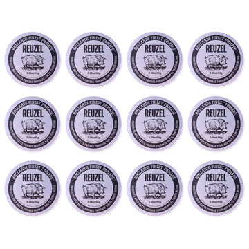 Concrete Hold Matte Pomade by Reuzel for Men - 4 oz Pomade - Pack of 12