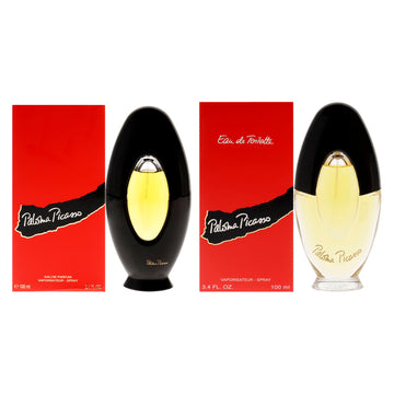 Paloma Picasso Kit by Paloma Picasso for Women - 2 Pc Kit 3.4 oz EDP Spray, 3.4 oz EDT Spray