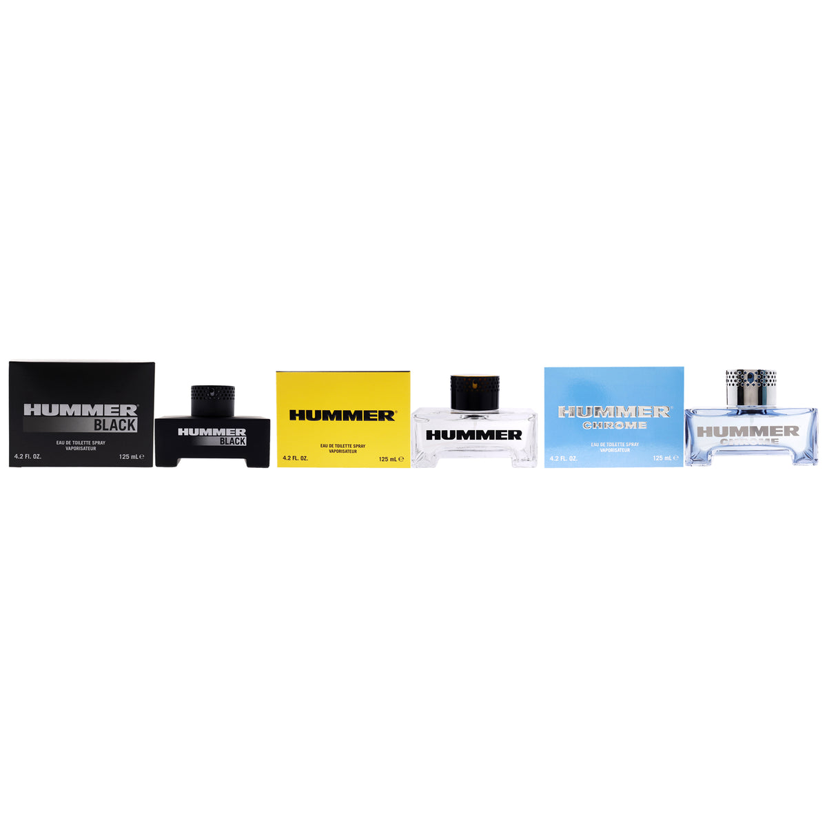 Kit Hummer Hummer Kit by Hummer for Men - 3 Pc Kit 4.2 oz EDT Spray,4.2oz Hummer ...