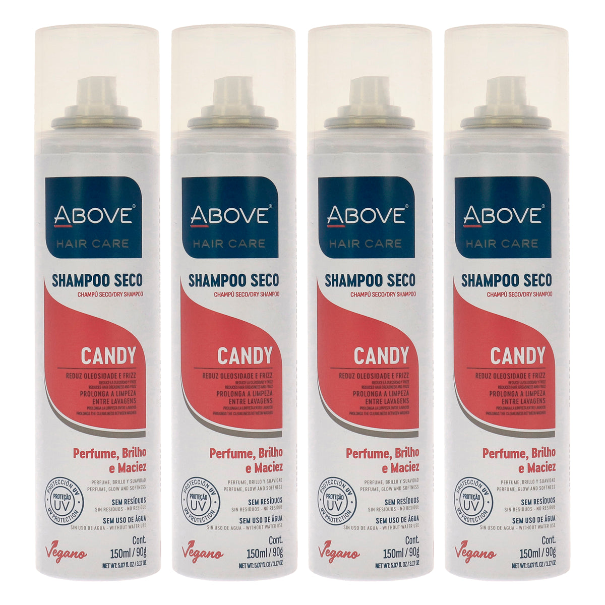 Dry Shampoo - Candy by Above for Unisex - 3.17 oz Dry Shampoo - Pack of 4