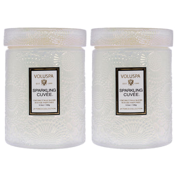 Japonica Collection Small - Sparkling Cuvee - Pack of 2 by Voluspa for Unisex - 5.5 oz Candle