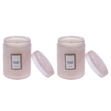 Japonica Collection Small - Ponjare Lychee Kit by Voluspa for Unisex - 2 x 5.5 oz Candle
