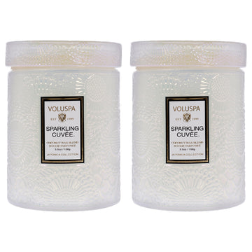 Japonica Collection Small - Sparkling Cuvee by Voluspa for Unisex - 2 x 5.5 oz Candle