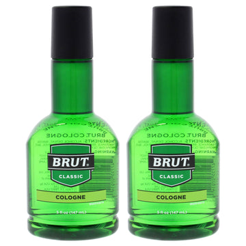 Original Fragrance Cologne by Brut for Men - 5 oz Cologne Pack of 2