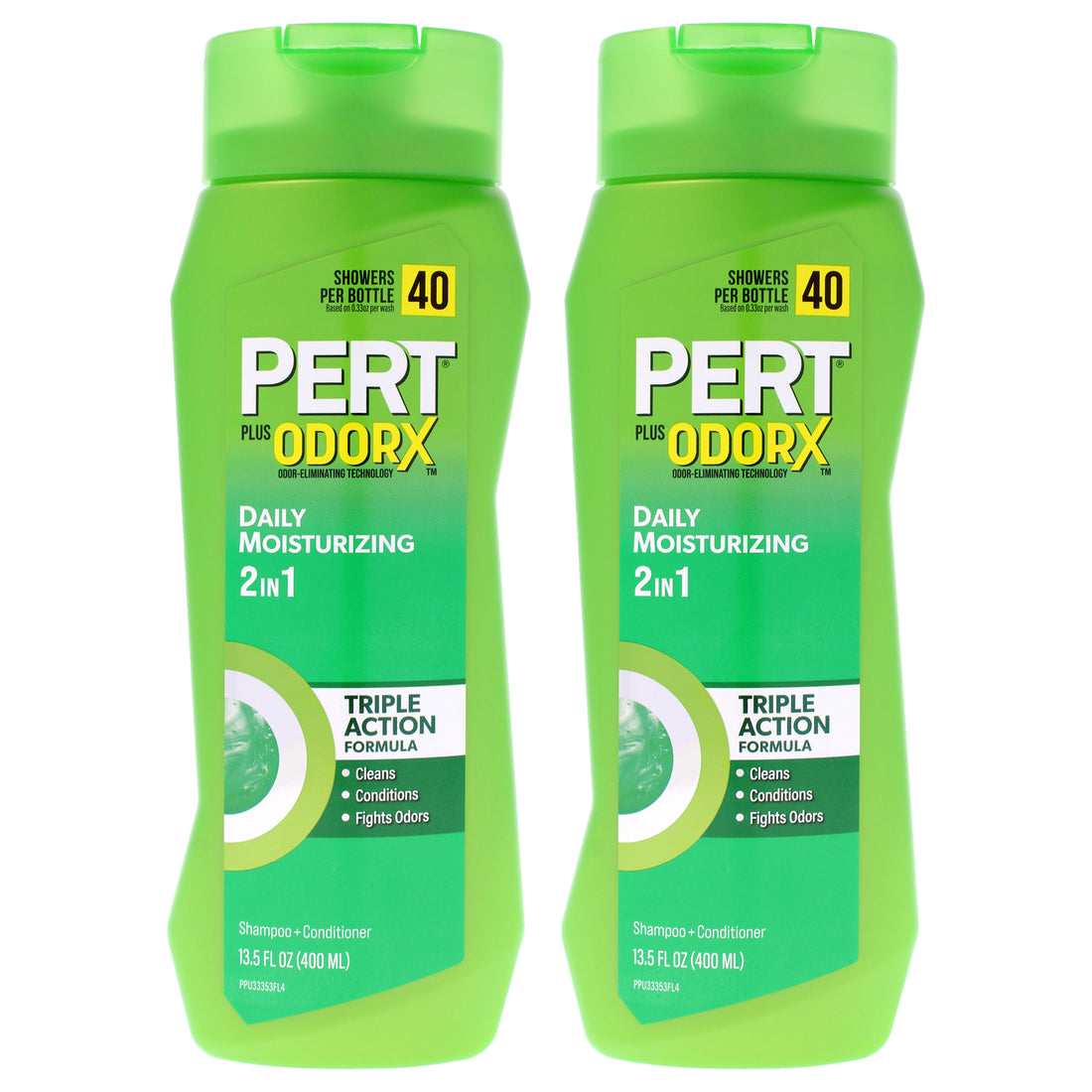 Classic clean 2 in 1 Shampoo and Conditioner by Pert for Unisex - 13.5 oz Shampoo and Conditioner - Pack of 2