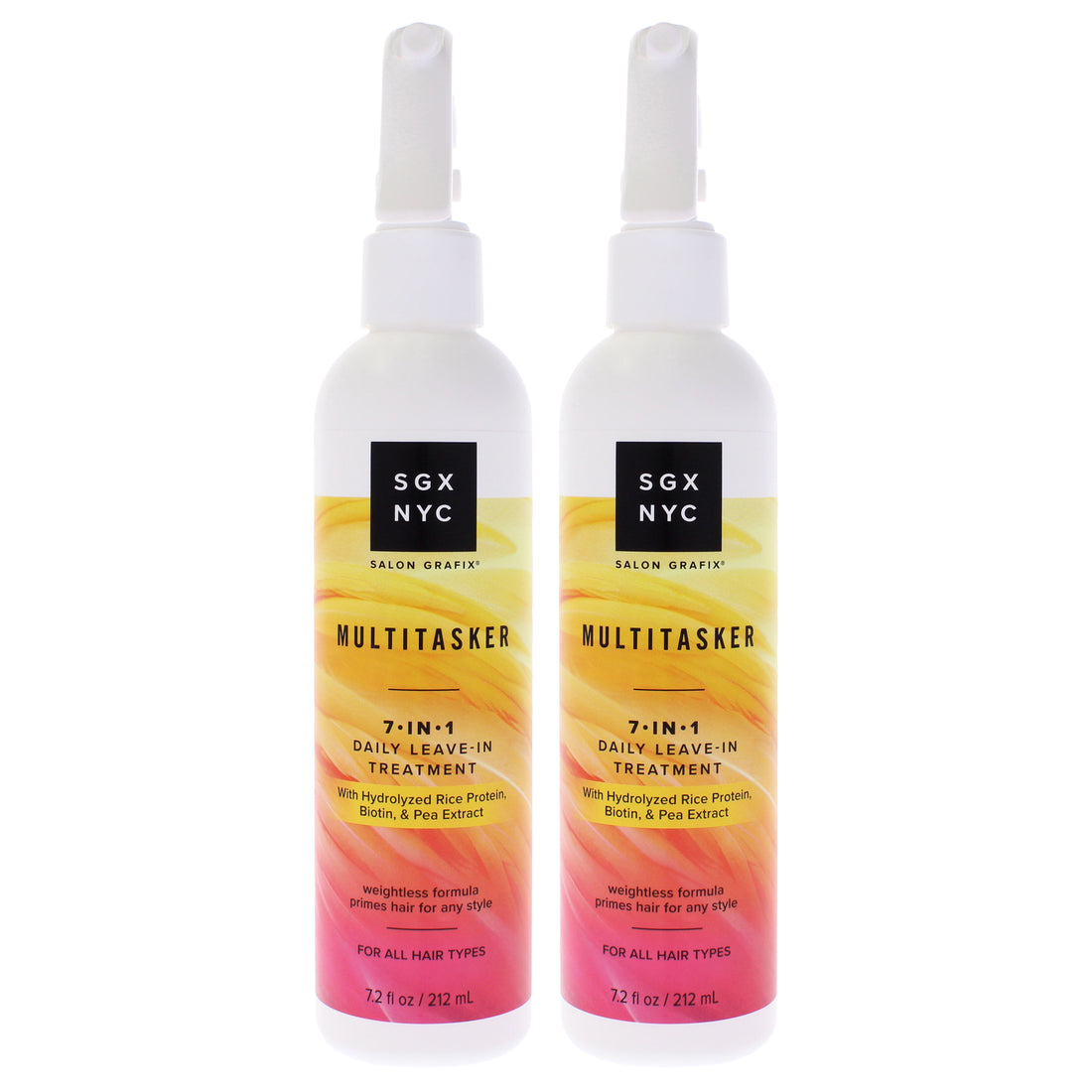 7-1 The Multitasker by SGX NYC for Women - 7.2 oz Hair Spray - Pack of 2