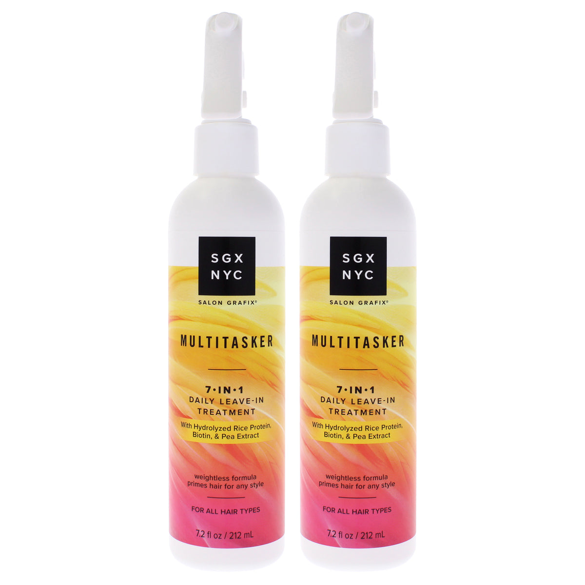 7-1 The Multitasker by SGX NYC for Women - 7.2 oz Hair Spray - Pack of 2