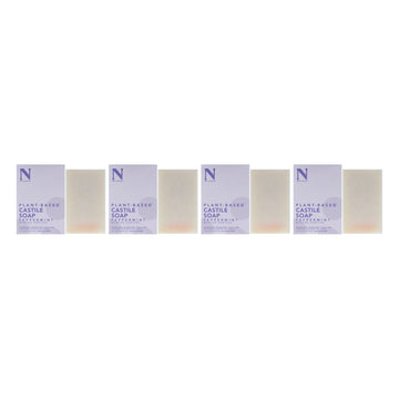 Castile Bar Soap - Peppermint by Dr. Natural for Unisex - 5 oz Soap - Pack of 4