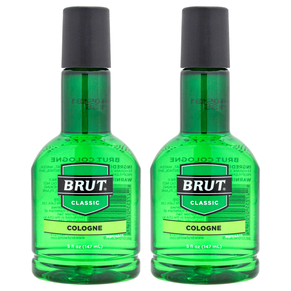 Original Fragrance Cologne by Brut for Men - 5 oz Cologne - Pack of 2