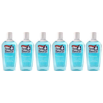 Astringent Sensitive Skin by Sea Breeze for Unisex - 10 oz Cleanser - Pack of 6