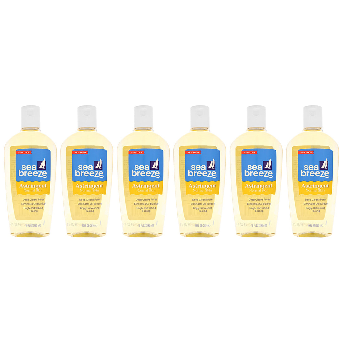 Astringent Original Formula by Sea Breeze for Unisex - 10 oz Cleanser - Pack of 6