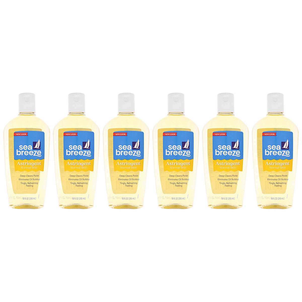 Astringent Original Formula by Sea Breeze for Unisex - 10 oz Cleanser - Pack of 6