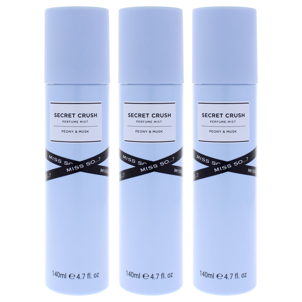 Secret Crush Perfume Mist by So…? for Women - 4.7 oz Mist - Pack of 3