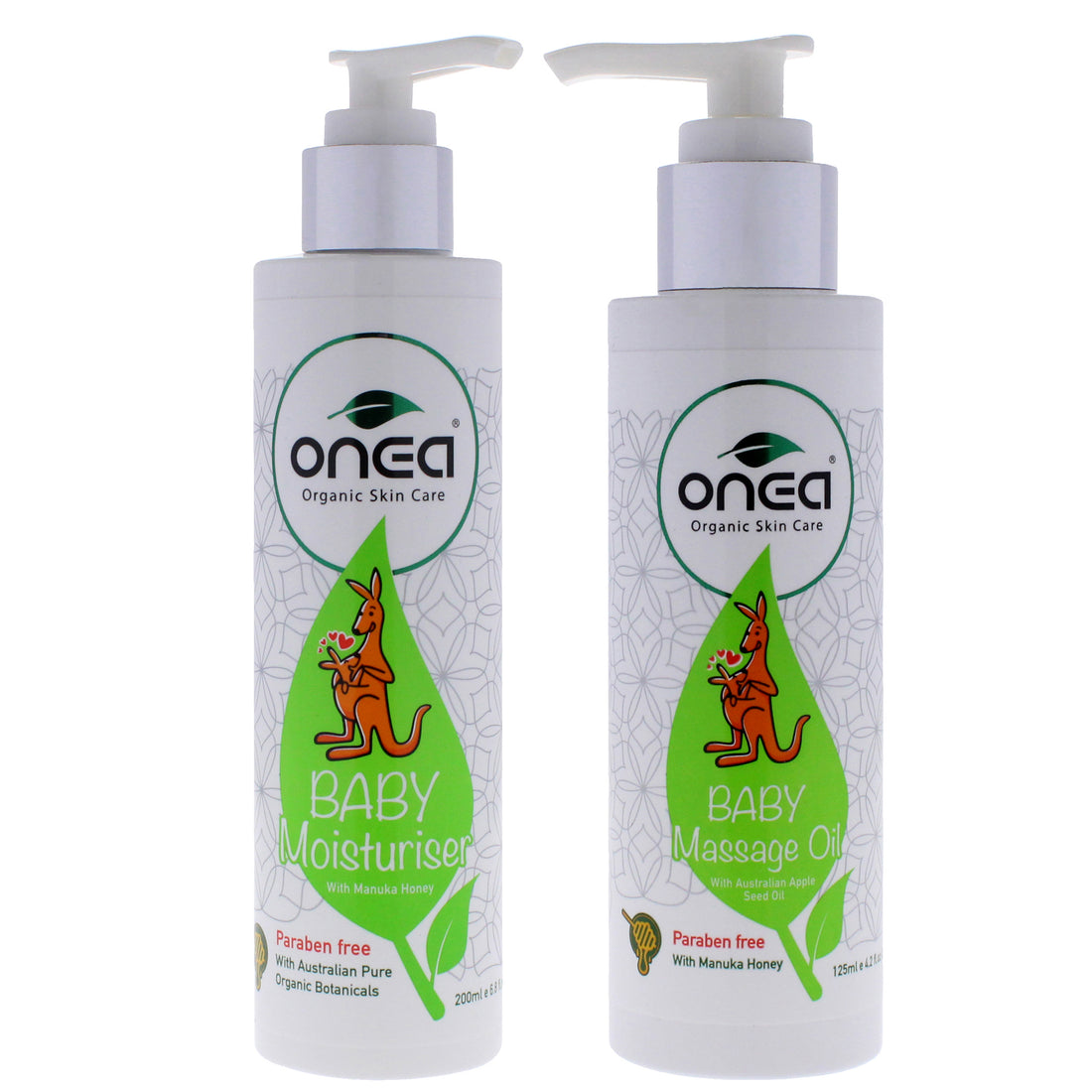 ONEA Baby Kit by ONEA for Kids - 2 Pc Kit 6.8oz Moisturizer, 4.2oz Oil