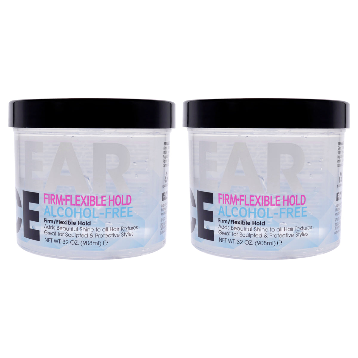 Pro Styl Clear Ice Gel by Ampro for Women - 32 oz Gel - Pack of 2
