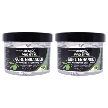 Ampro Pro Styl Curl Enhancer - Extra by Ampro for Women - 10 oz Gel - Pack of 2