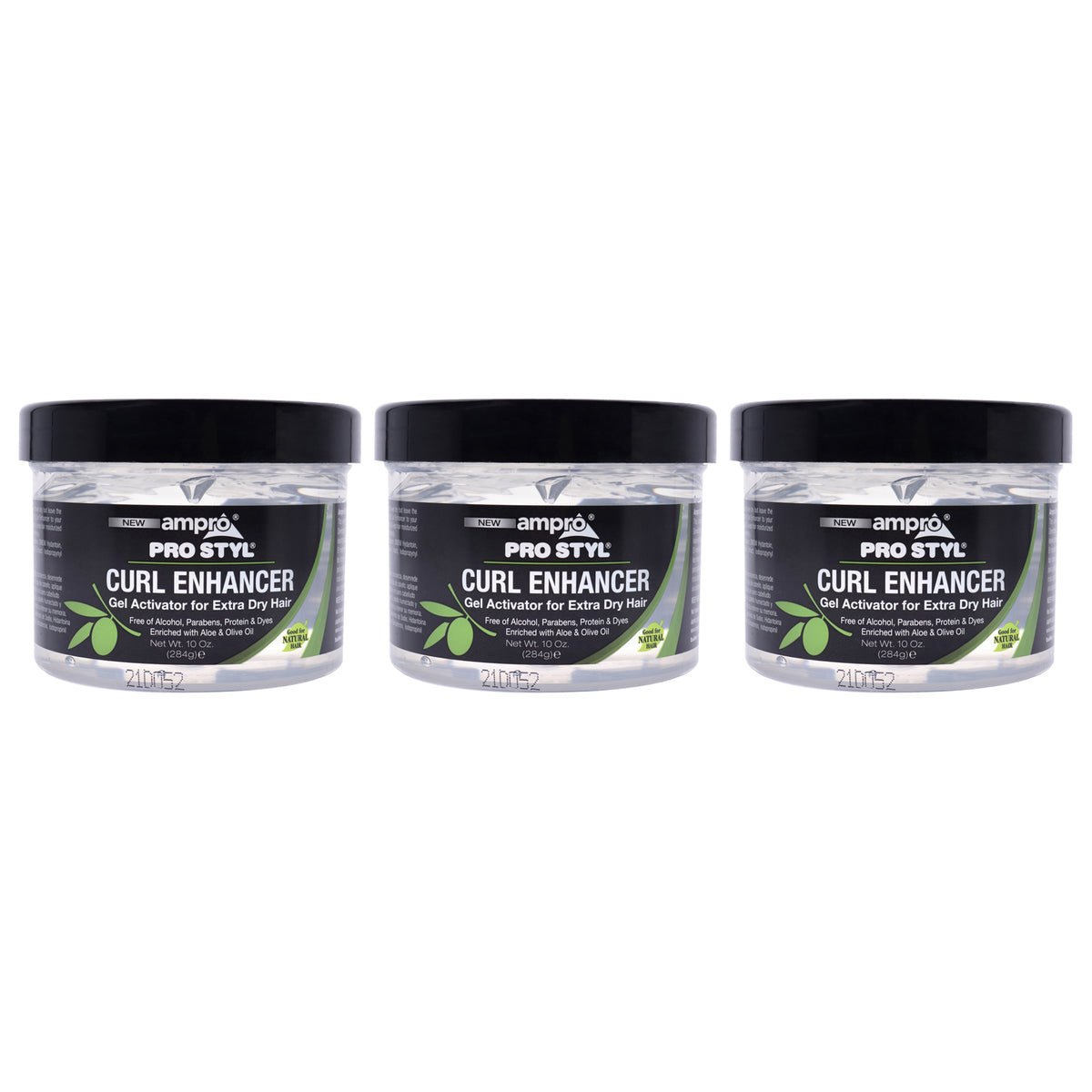 Ampro Pro Styl Curl Enhancer - Extra by Ampro for Women - 10 oz Gel - Pack of 3